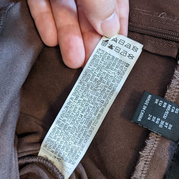 Forever 21+ Brown Wrap Tulip Mini Skirt Size 3X - Picture 7 of 7